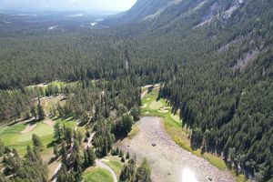 Banff Springs 4th And 3rd Aerial